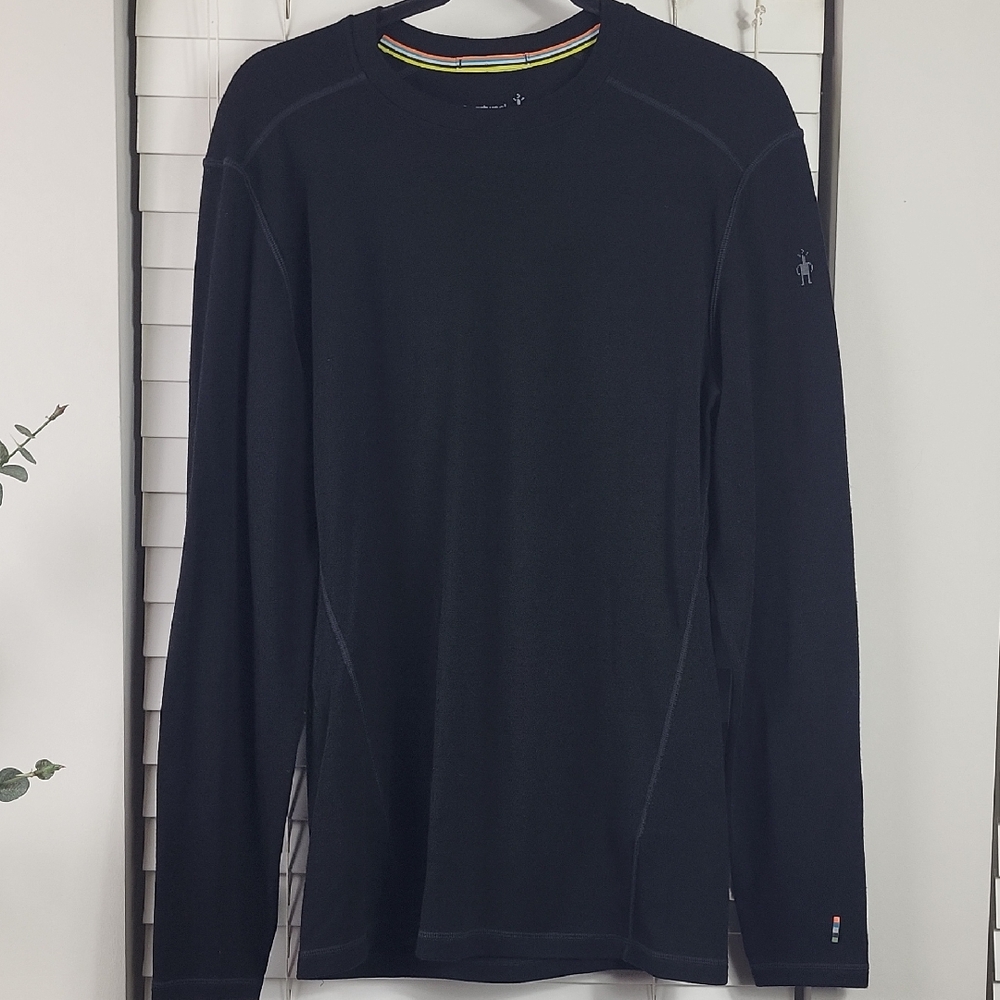 Smartwool Men's Classic Thermal Merino Base Layer Crew Top.‎ Size M - Picture 2 of 11